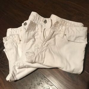 Lot of GAP 1969 style white jeans (3 pairs)